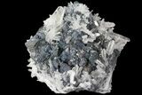 Sphalerite, Pyrite and Quartz Association - Peru #95962-1